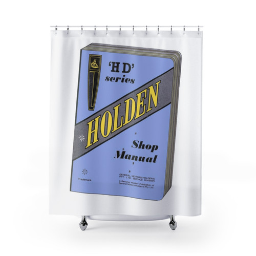 Retro HD Holden Bible Shower Curtains