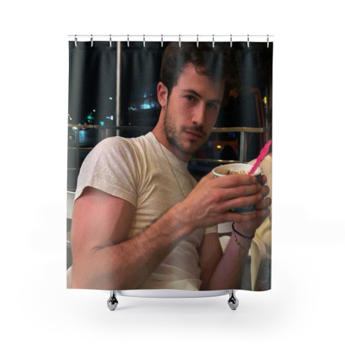 Dylan Minnette Themed Shower Curtain