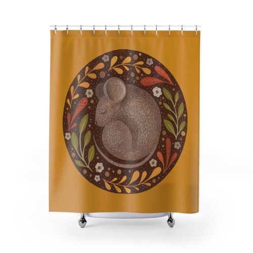 Cute animal shower curtains for relaxing sleep