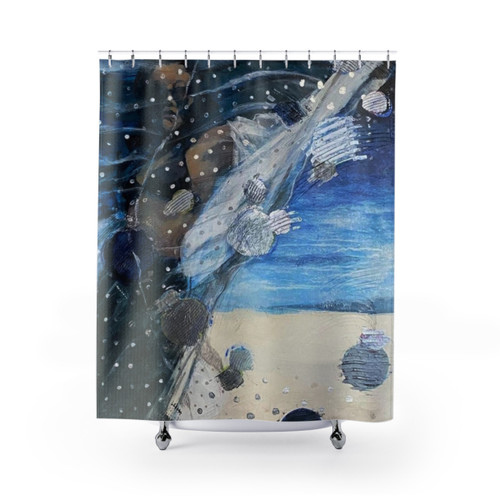 Colorful Dance on the Dunes Shower Curtain