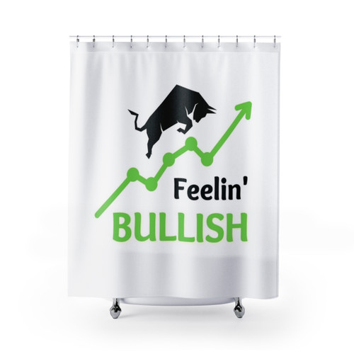 Bullish Trading Shower Curtains