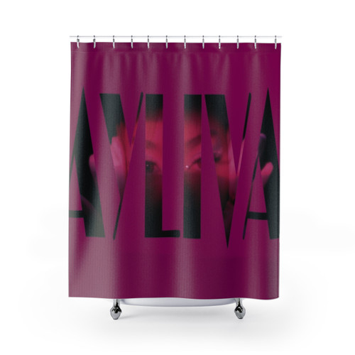 PINK AYLIVA Shower Curtains - Stylish Bathroom Decor
