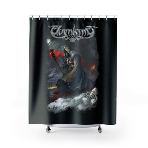 Elvenking Reader of the Runes Shower Curtain