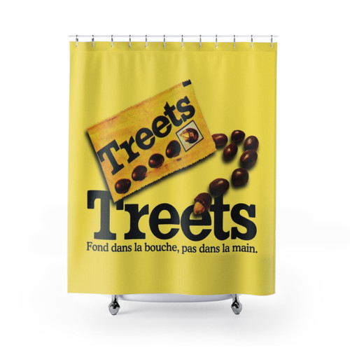 Retro Treets Shower Curtains - Vintage 70s and 80s Inspired Design