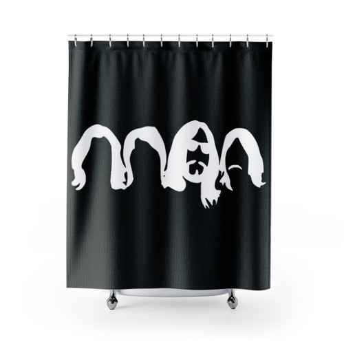 The Beatles Silhouette Shower Curtain