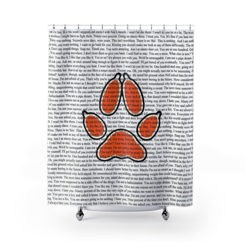Andreil Shower Curtains featuring quotes from The Foxhole Court