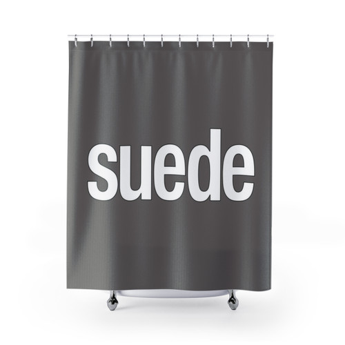 Suede Shower Curtains - 2-Pack