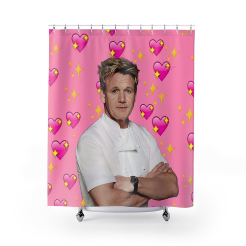 Gordon Ramsay Inspired Shower Curtains