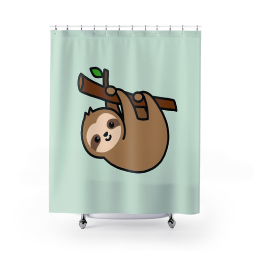 Sloth Shower Curtains for Bathroom Decor