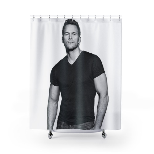 Chris Pratt Themed Shower Curtains