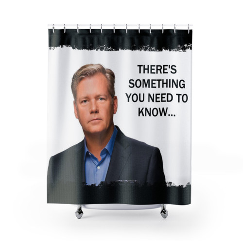 Chris Hansen Funny Shower Curtain