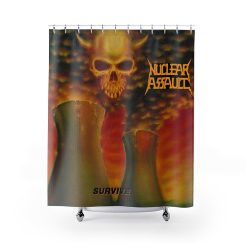 Nuclear Assault Thrash Metal Band Shower Curtains