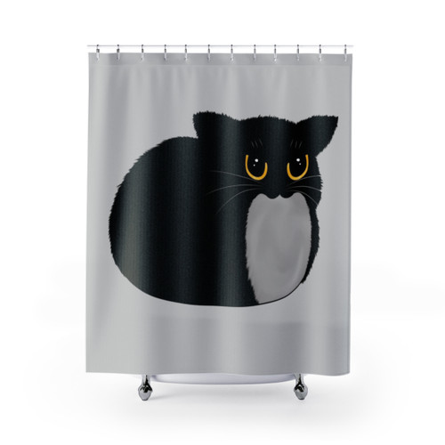 Maxwell the Cat Shower Curtains