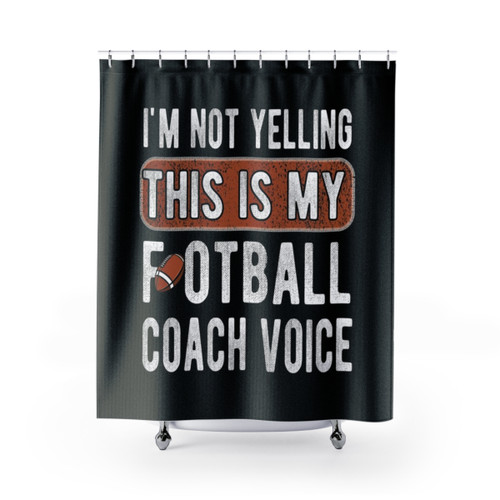 Football Coach Shower Curtains