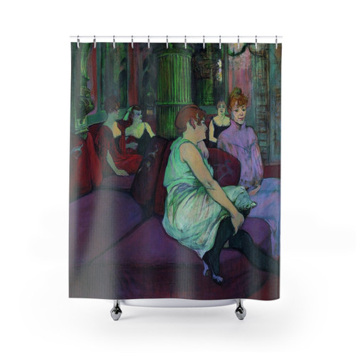 Toulouse-Lautrec Salon de la rue des Moulins Shower Curtain