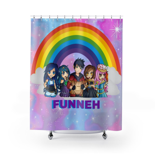 Itsfunneh Krew Shower Curtains - Gamer Decor