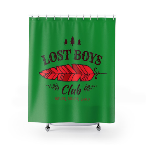 Peter Pan Shower Curtains - Lost Boys Club Design