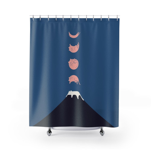 Cat Landscape 73 Shower Curtains for Bathroom