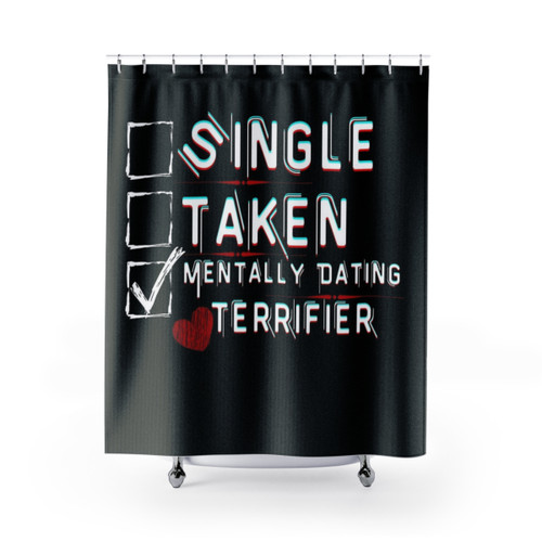 Terrifier Themed Shower Curtains