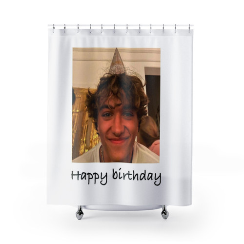 Personalized Birthday Shower Curtains