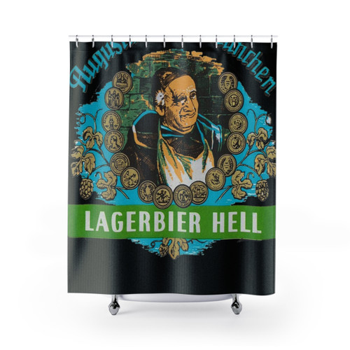Augustiner Munich Beer Lagerbier Hell Classic Shower Curtains