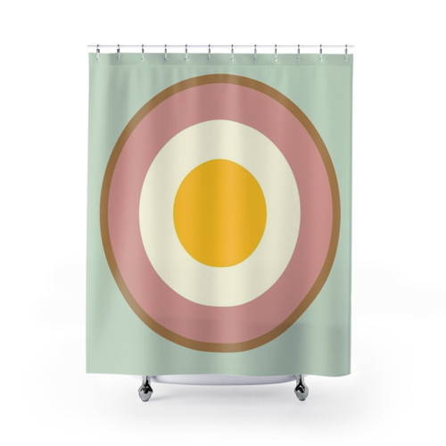 Scotch Egg Themed Shower Curtain