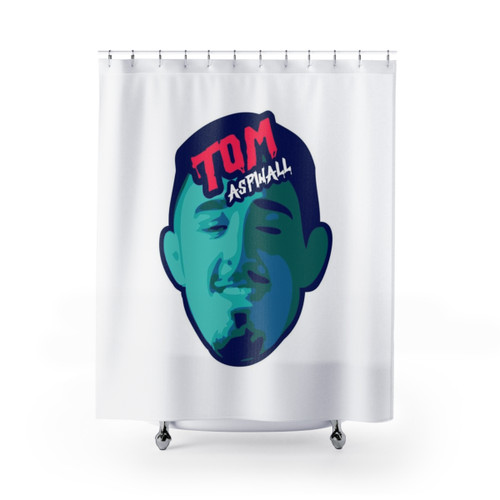 Tom Aspinall UFC Shower Curtains - MMA Fighter Fan Gear