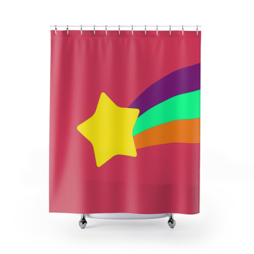 Gravity Falls Mabel Pines Shooting Star Shower Curtain