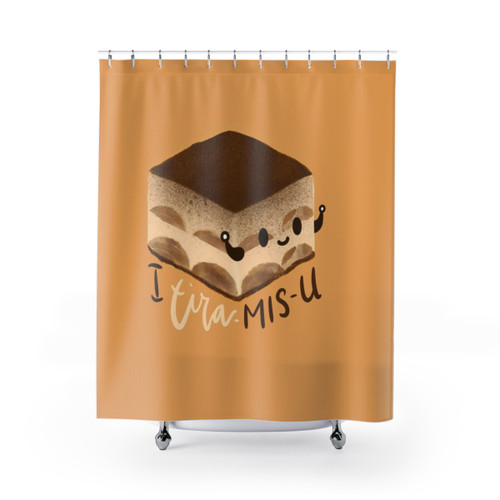 I tira-MIS-U Couples Shower Curtains
