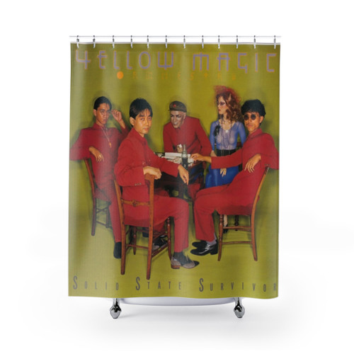 YMO Solid State Survivor Shower Curtains