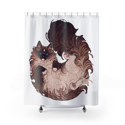 Ragdoll Cat Shower Curtains - Adorable Pet Prints