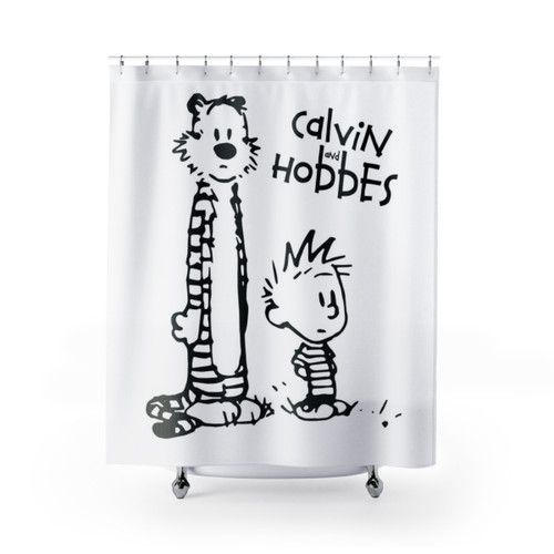Calvin and Hobbes Vintage Comic Shower Curtains