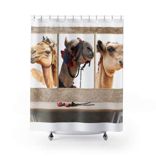 Camel Art Shower Curtains - Wildlife Digital Prints