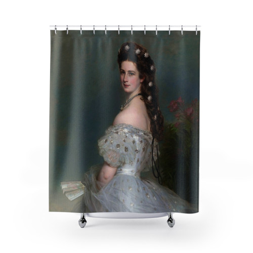 Empress Sisi Elisabeth of Austria Shower Curtains