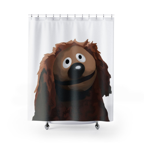 Rowlf The Dog Painting Portrait Shower Curtains