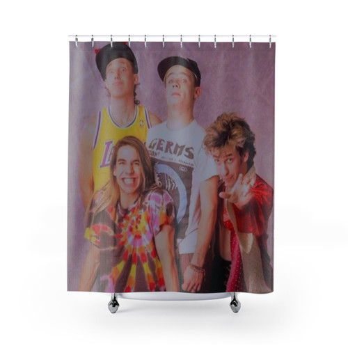 Red Hot Chili Peppers Alternative Shower Curtains