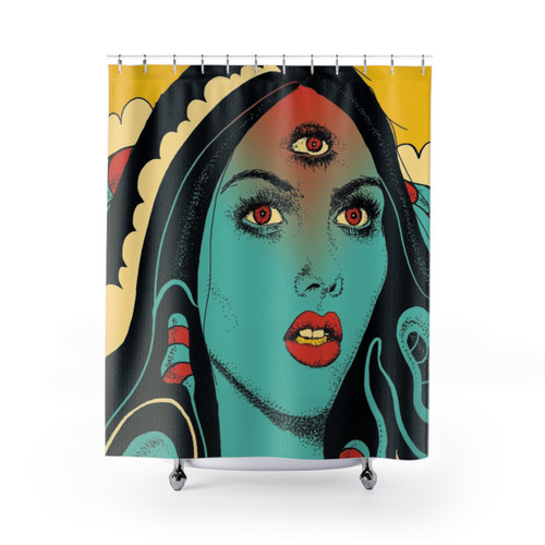 Diviniation Spiritual Shower Curtain