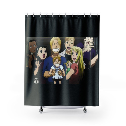 Fullmetal Alchemist Brotherhood Shower Curtains