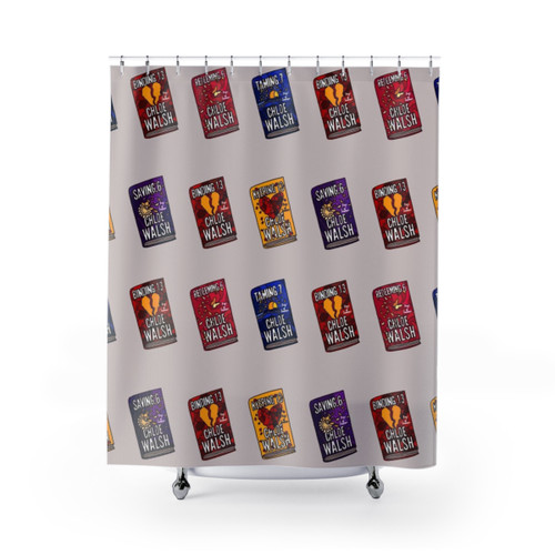 Boys of Tommen Books Shower Curtain
