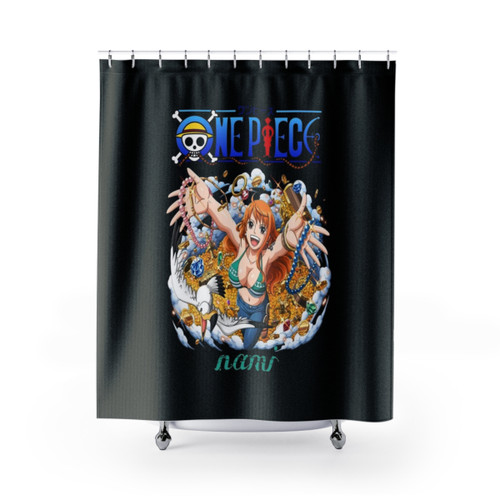 Nami One Piece Shower Curtains - Anime Decor