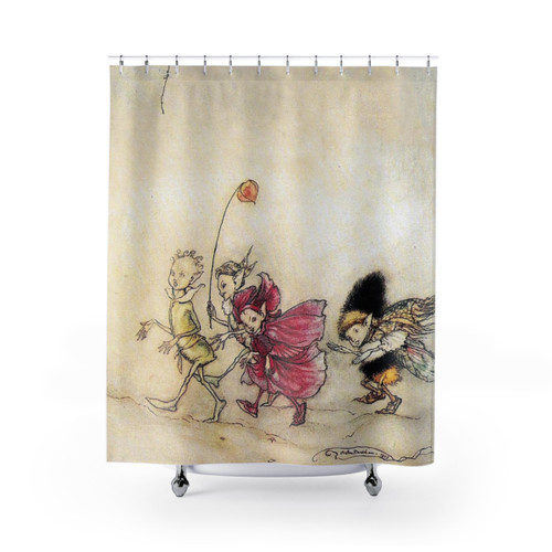 Midsummer Night's Dream Shower Curtain by Arthur Rackham