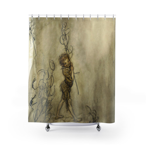 Puck Midsummer Night's Dream Shower Curtains