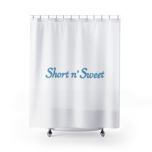 Sabrina Carpenter Short N Sweet Shower Curtains