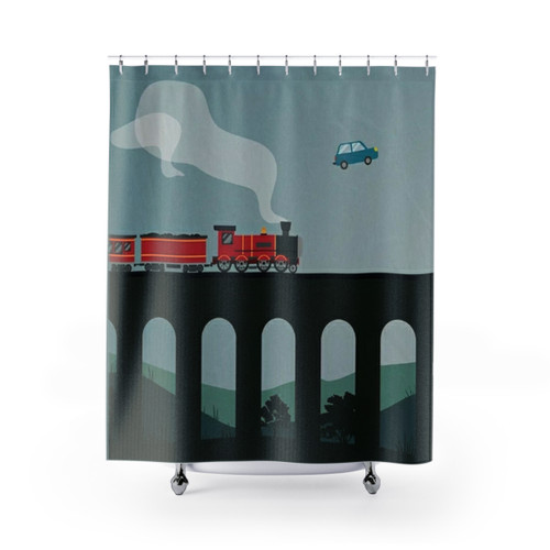 Magical classic shower curtains