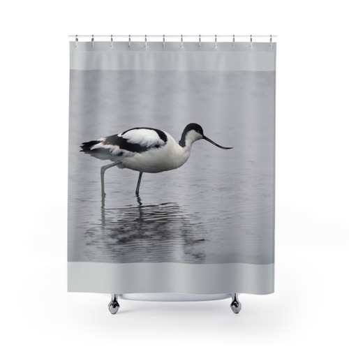 Avocet on The Norfolk Broads Shower Curtain