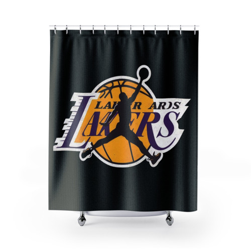 Los Angeles Lakers Basketball Shower Curtains