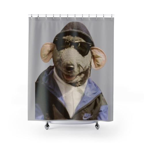 Roland the Rat Shower Curtain