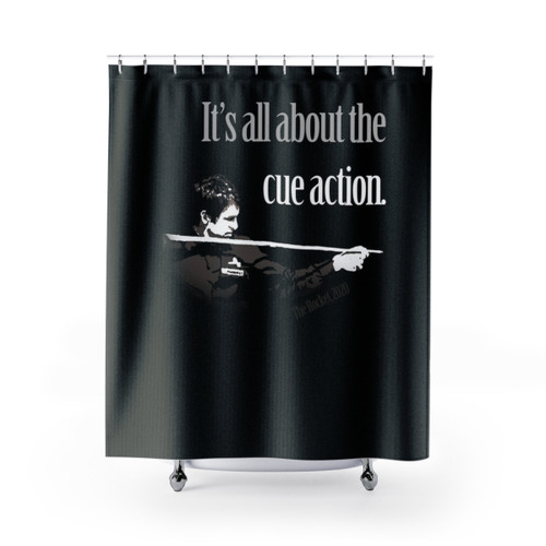 Ronnie O'Sullivan Snooker Funny Shower Curtains