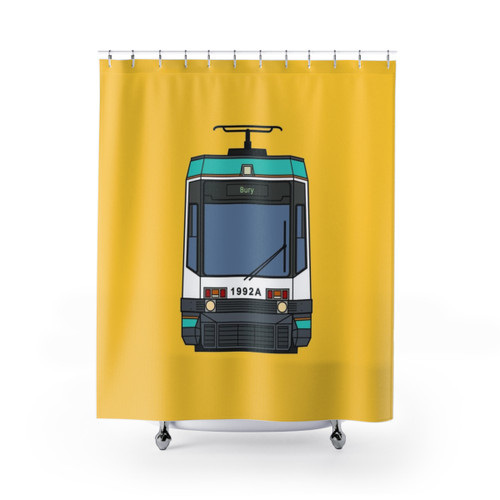 Manchester Tram Shower Curtains