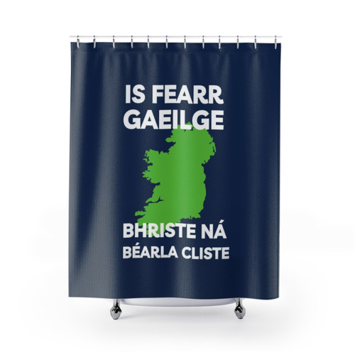 Irish Language Shower Curtains